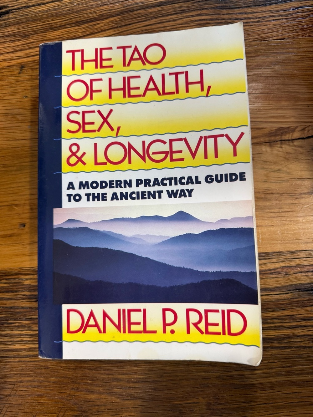 The Tao of Health, Sex & Longevity - White & Blue Cover